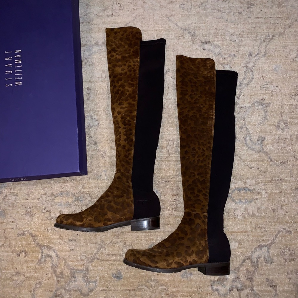 Stuart Weitzman 5050 Boot Wildcat Suede